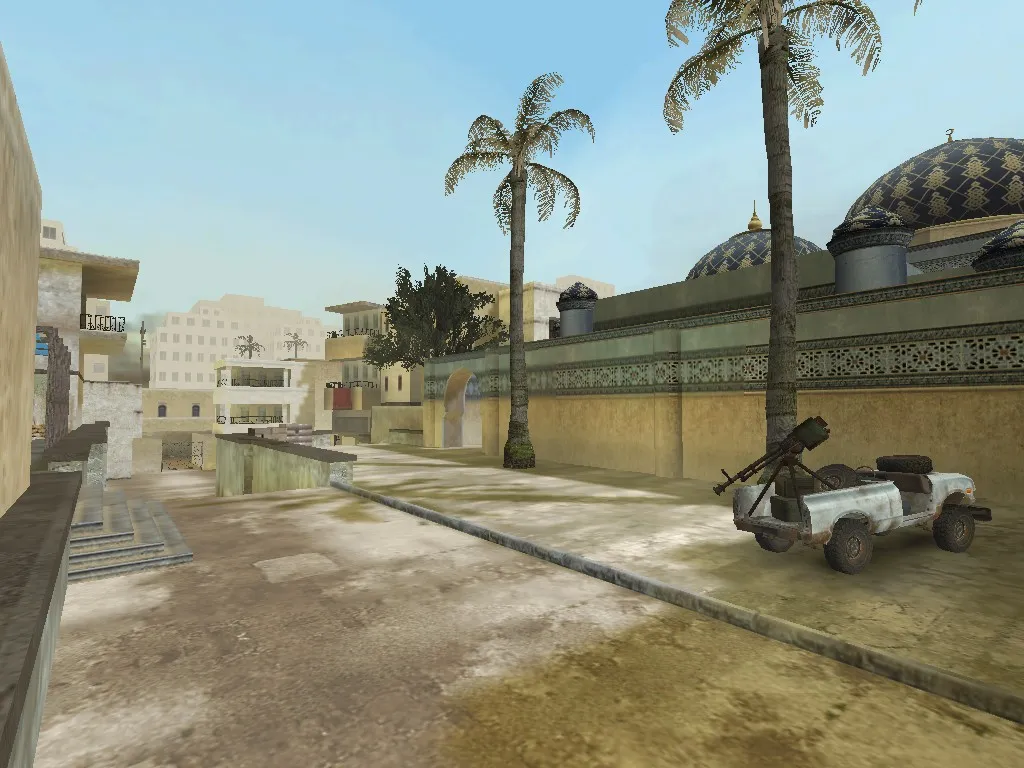 Скриншот  Карта csg_dust для CS 1.6: точки сторон, .nav для ботов, оптимизация wpoly/epoly и баланс раундов