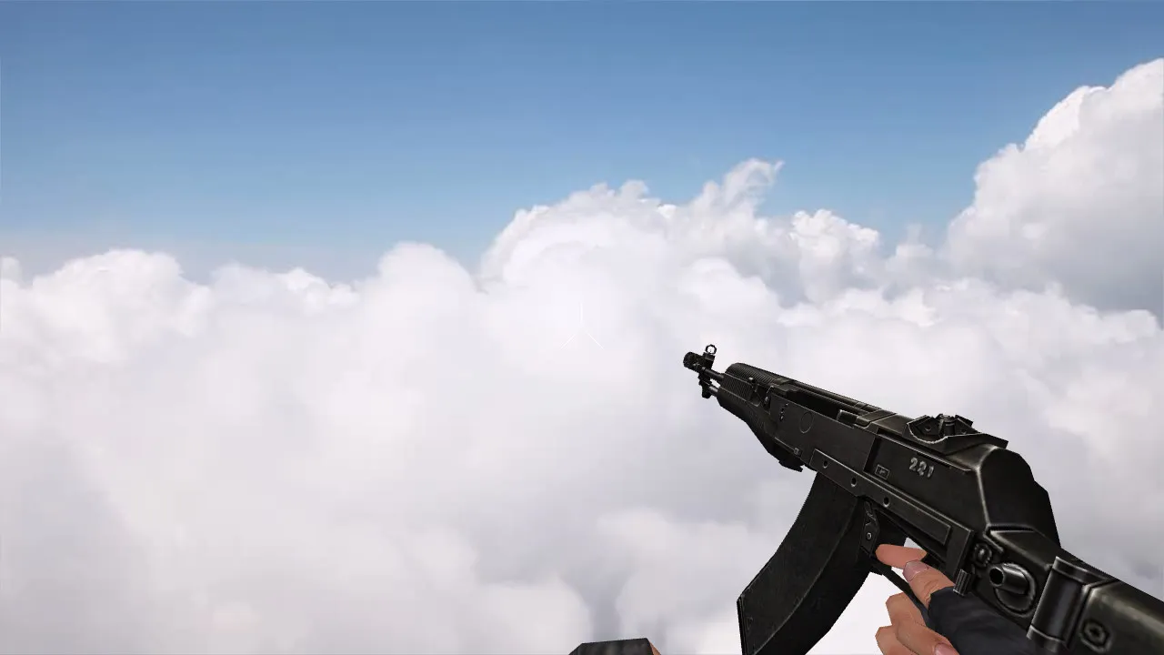 Скриншот Модель «AN-94 Default» для CS 1.6: v_/p_/w_ файлы, звуки, анимация осмотра, качество текстур