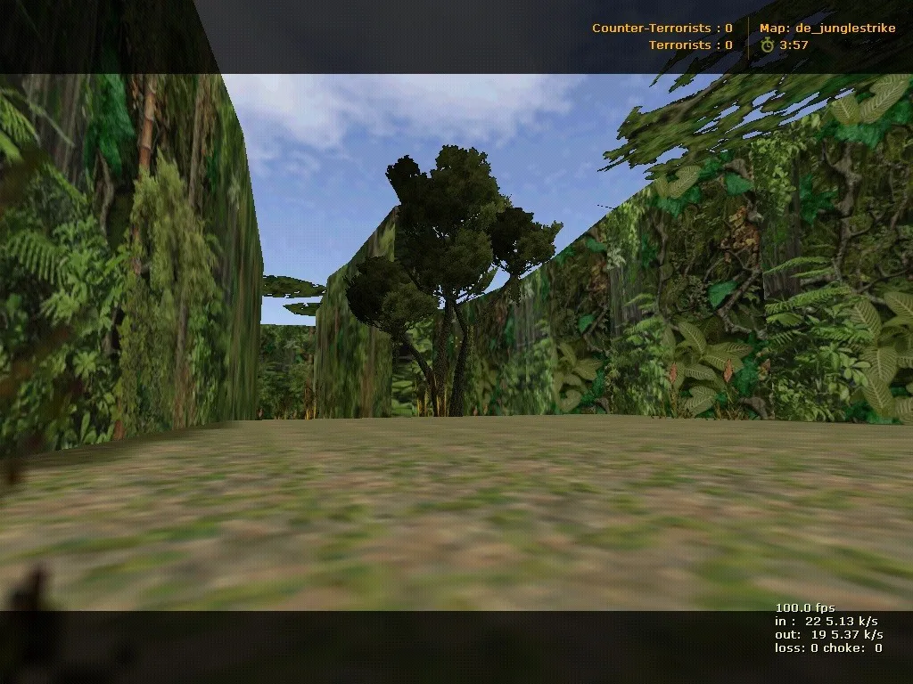 Скриншот  Карта de_junglestrike для CS 1.6: Тактика и особенности