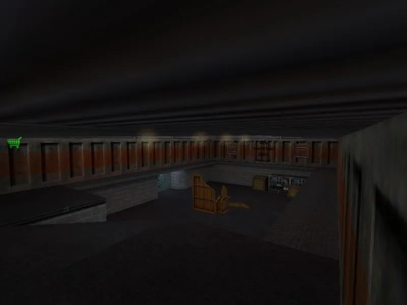 Скриншот  Карта de_nuke_underground для CS 1.6 - Стратегии и Тактики