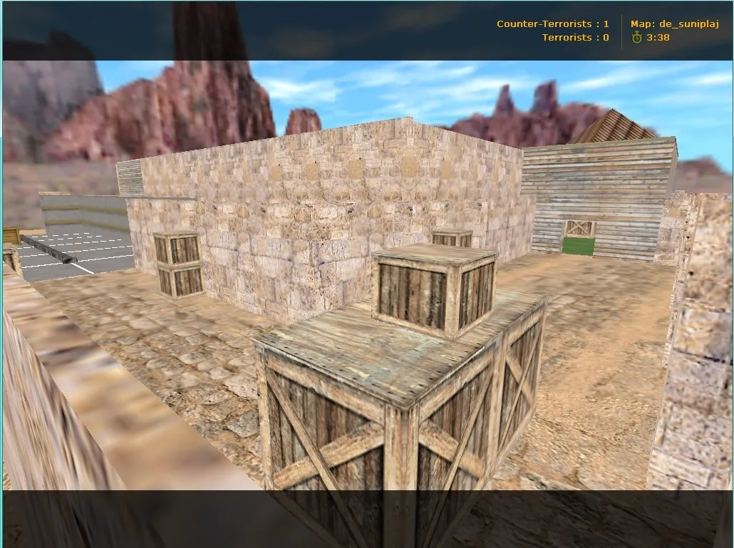 Скриншот  Карта de_suniplaj для Counter-Strike 1.6: тактика и особенности