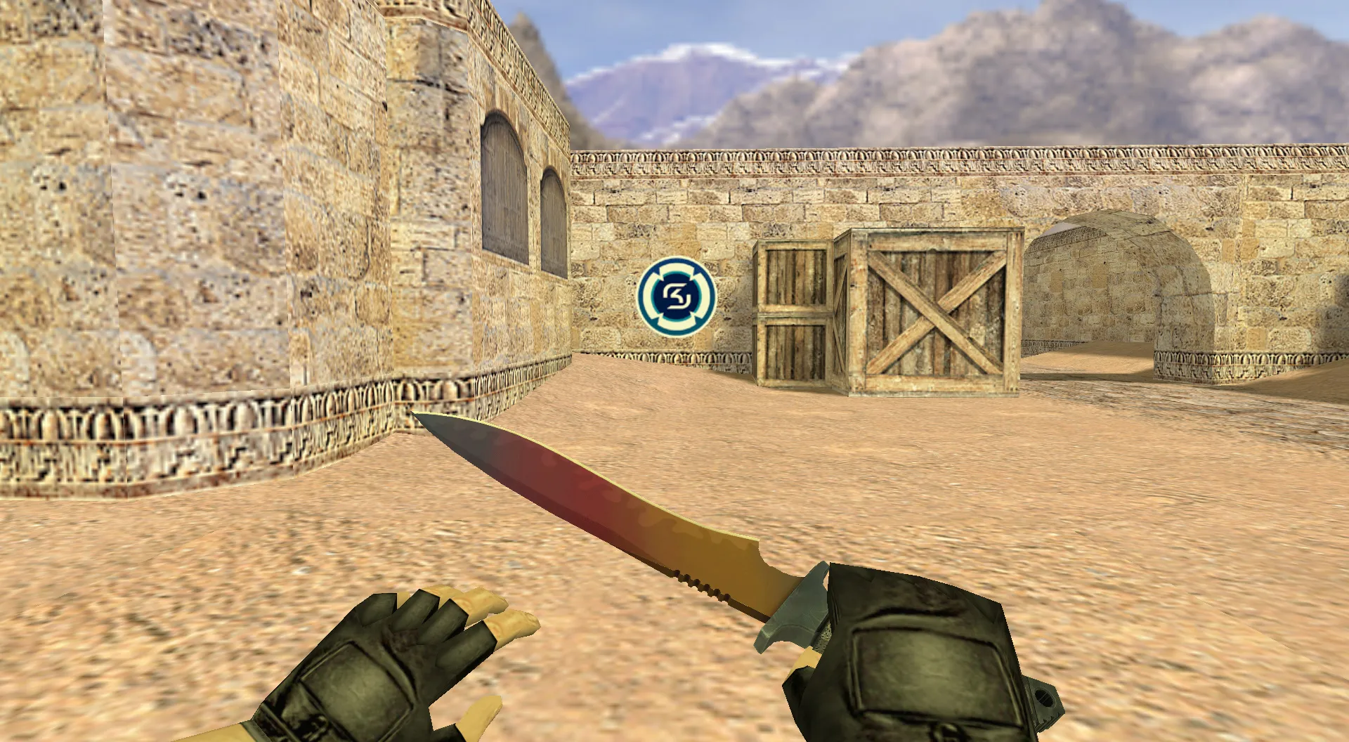 Скриншот Граффити «SK Gaming Logo» для CS 1.6 - Эпическая Символика Киберспорта