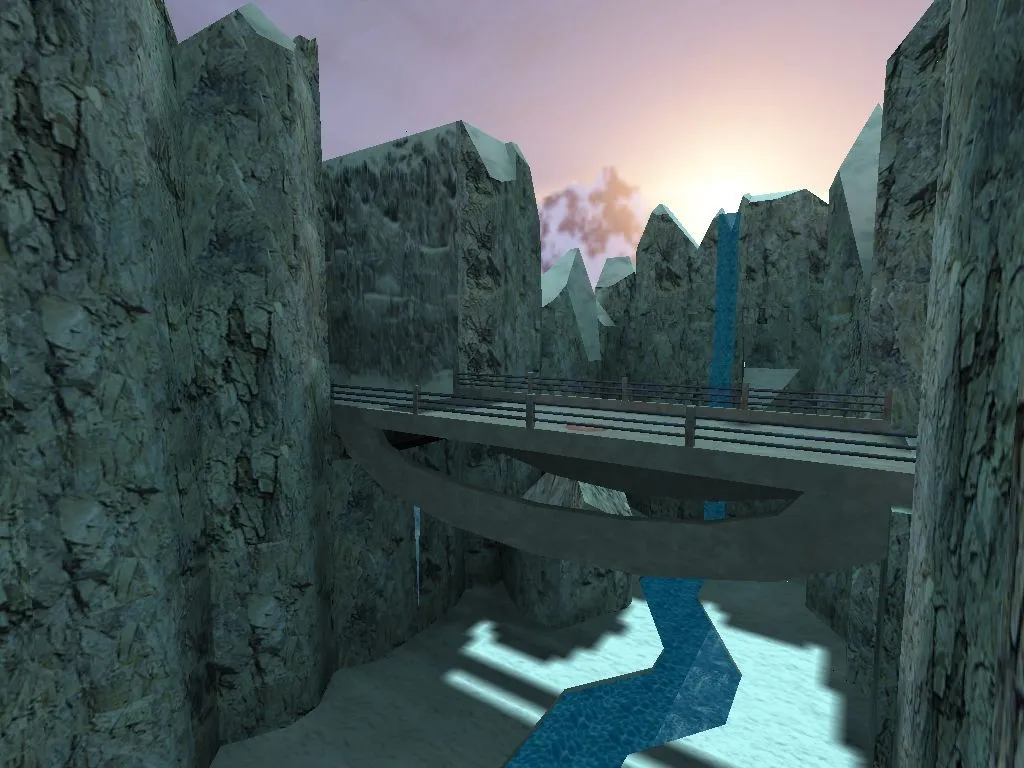 Скриншот  Карта de_december для CS 1.6: точки, баланс сторон, оптимизация wpoly/epoly и .nav для ботов