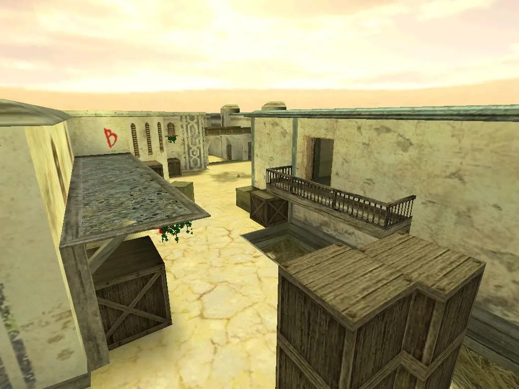 Скриншот  Карта de_shell_a5 для CS 1.6 – Оптимизация и тактика