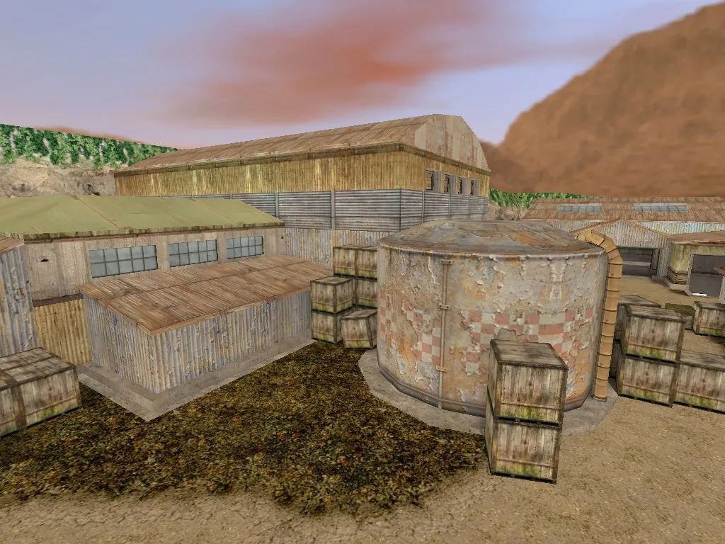 Скриншот Карта «de_gsu_rapture» для CS 1.6