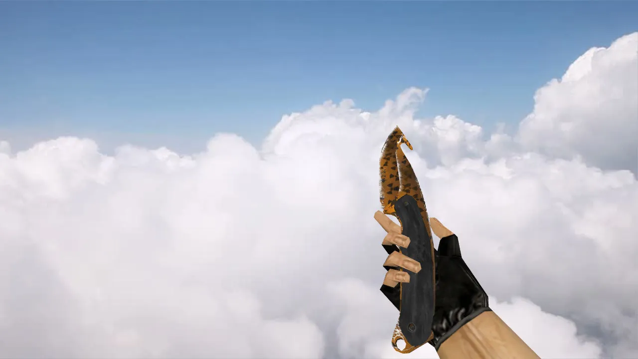 Скриншот Модель ножа v_ / p_ / w_ «Нож с лезвием-крюком Реактор» для CS 1.6: звук, анимация осмотра, текстуры