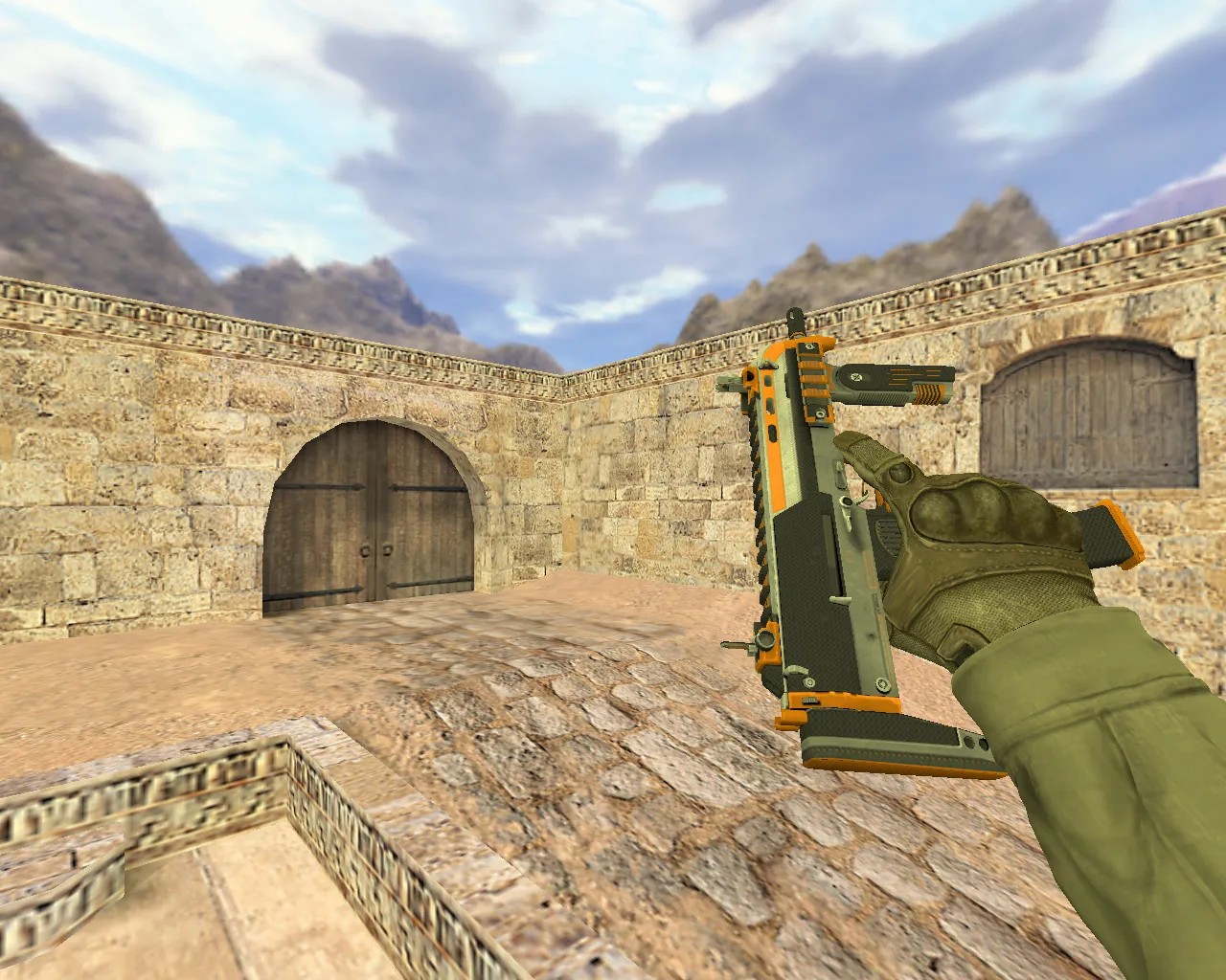 Скриншот Модель «MP7 Роботикс» для CS 1.6 - Уникальная версия оружия