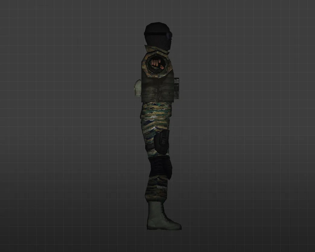 Скриншот Модель «Элитный солдат» для CS 1.6 - Уникальный скин для игроков