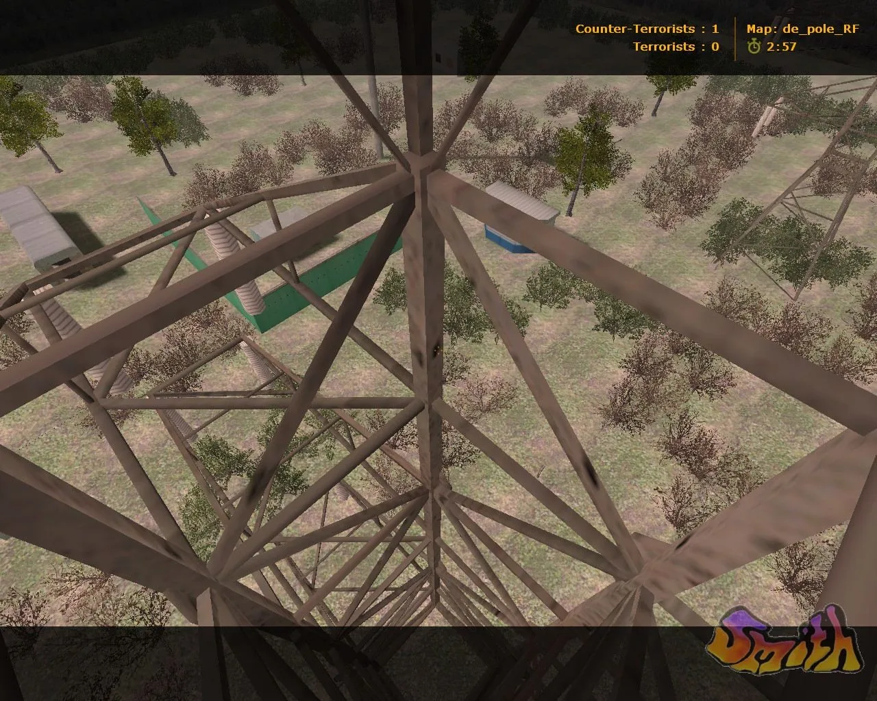 Скриншот  Карта de_pole_rf для CS 1.6 - Тактические возможности и особенности