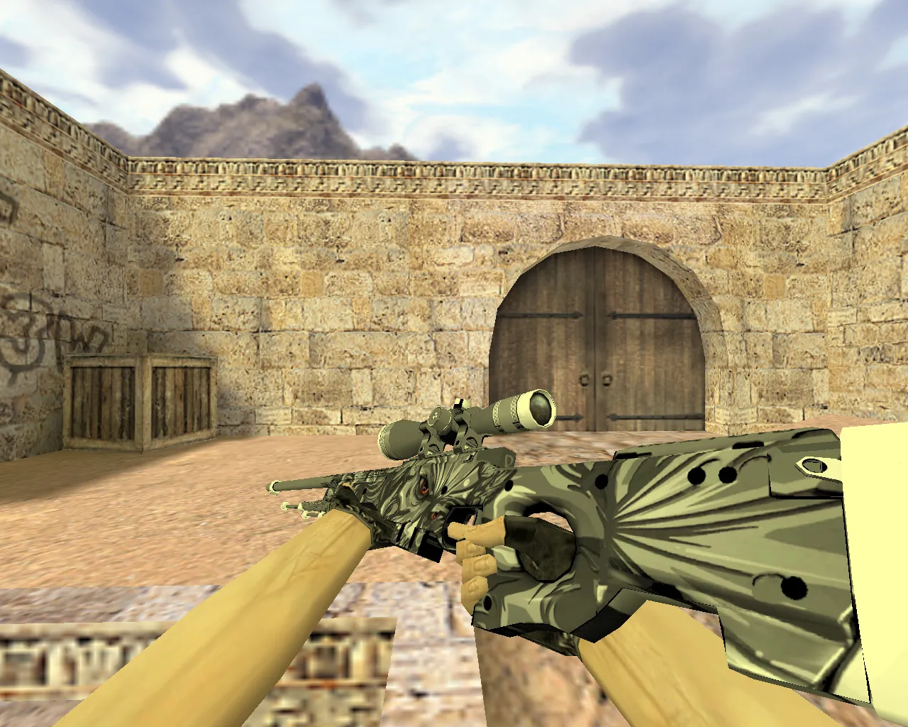 Скриншот Модель AWP Дымовая завеса для CS 1.6 - Качество и точность