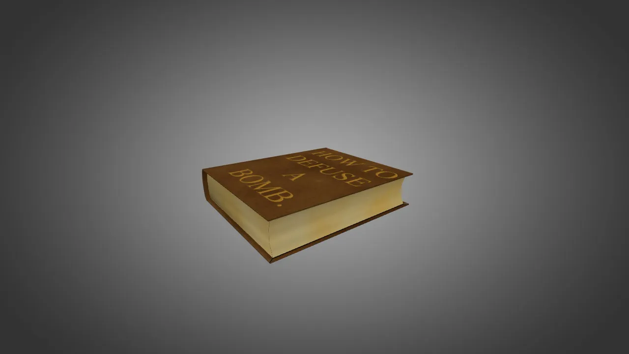 Скриншот Модель щипцов v_ How to Defuse a Bomb Book для CS 1.6: звуки, анимация осмотра, текстуры