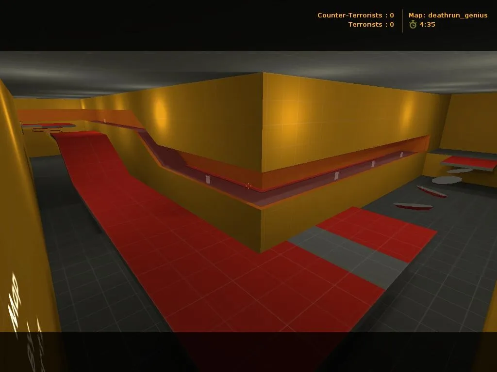 Скриншот Карта «deathrun_genius» для CS 1.6