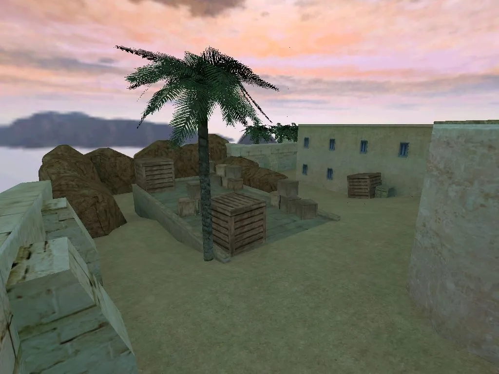 Скриншот Карта de_sultan_dust для CS 1.6: Тактика и Оптимизация