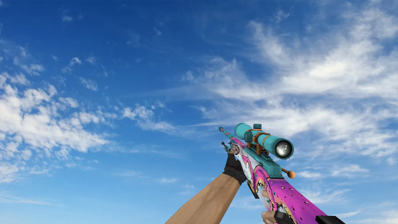 Скриншот Модель AWP Ocean Peak для CS 1.6 - Качество и Детализация