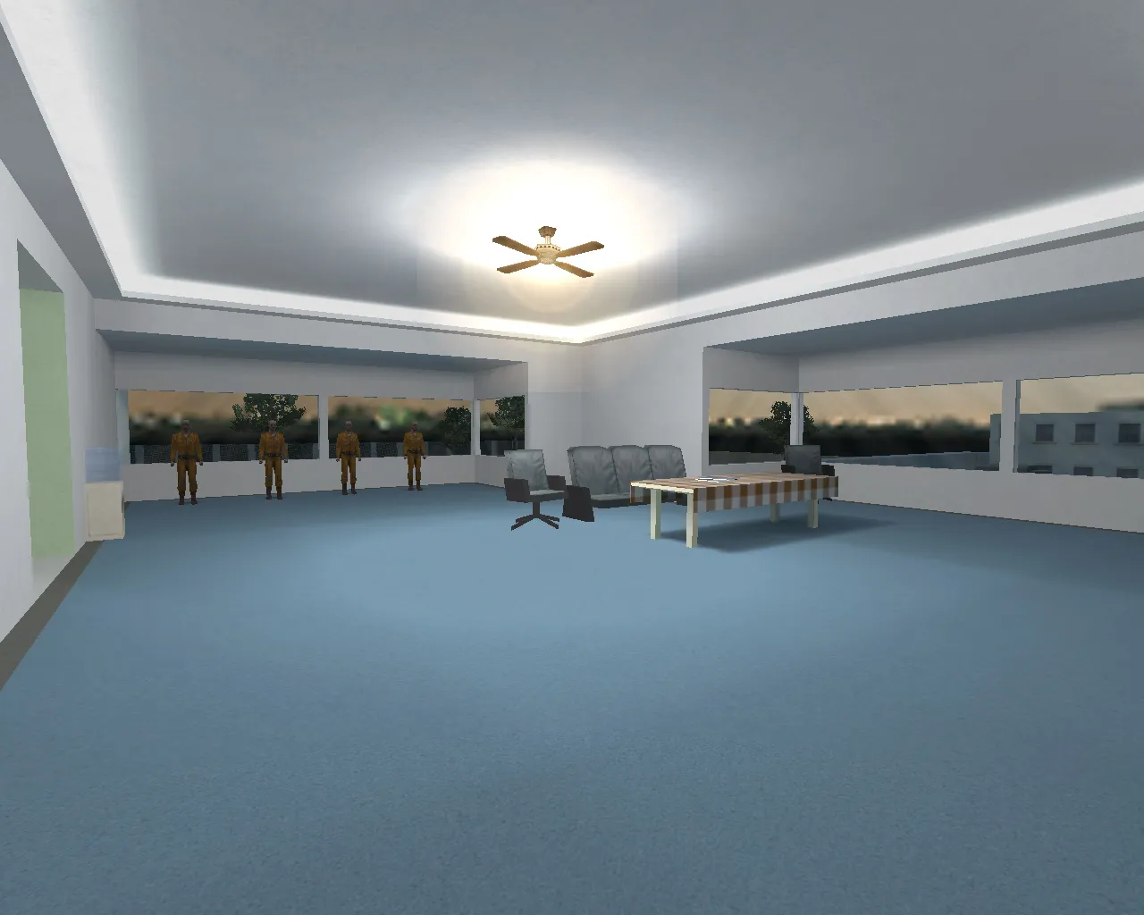 Скриншот  cs_bauhaus_c0 — карта CS 1.6 с балансом сторон, точками под пуш и защитой, .nav для ботов и оптимизацией