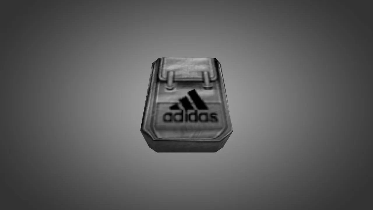 Скриншот Модель «Adidas White Backpack» для CS 1.6: v_, p_, w_ модели, анимация осмотра, звуки, качество текстур