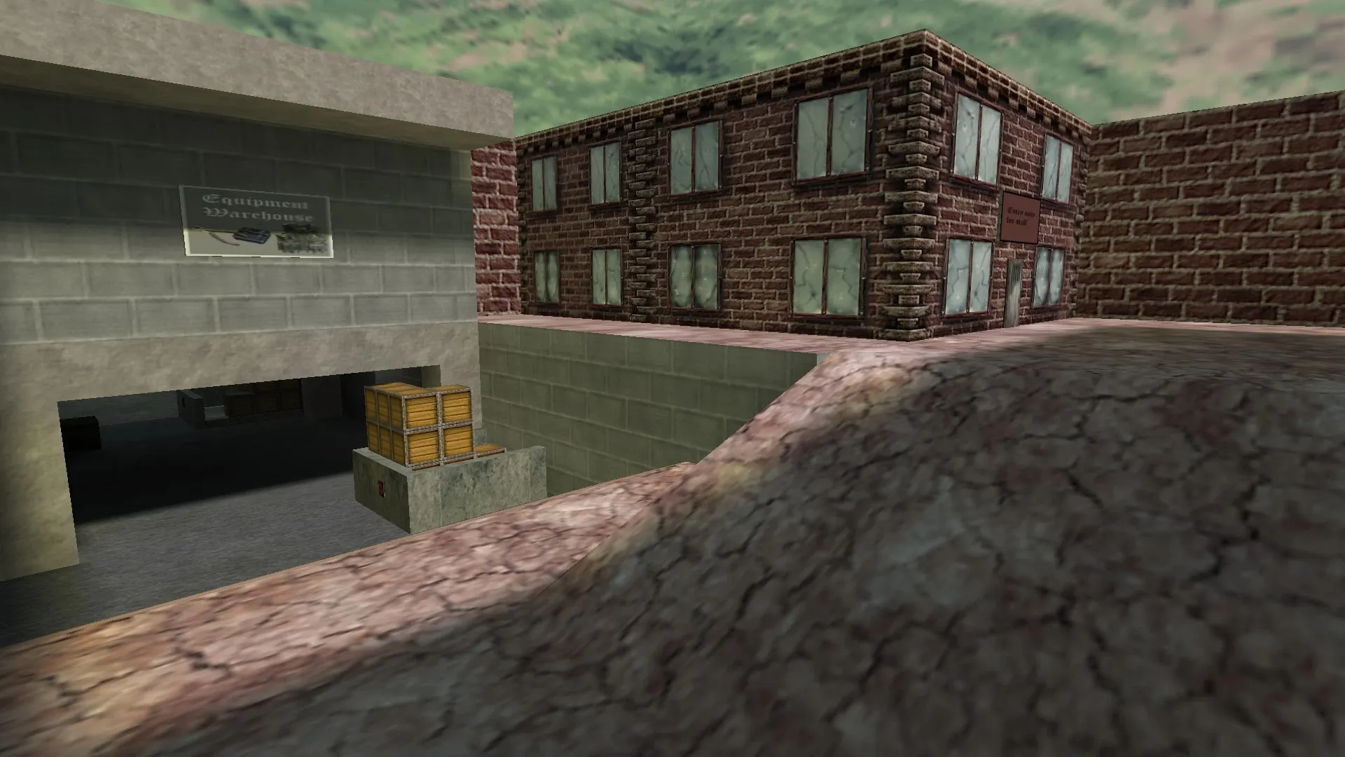 Скриншот  de_cliff для CS 1.6: обзор карты, точки Т/CT, .nav для ботов и оптимизация