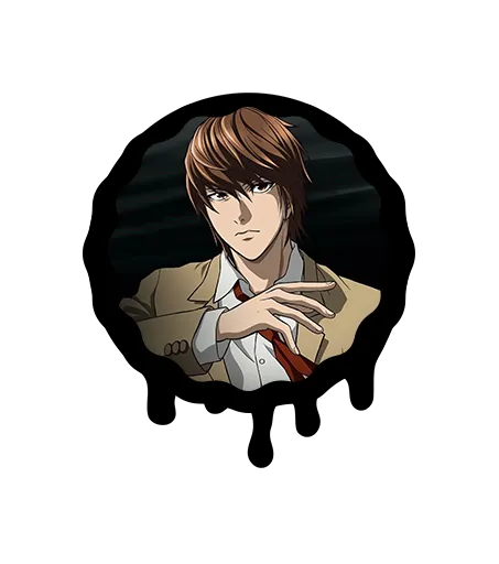 Скриншот Граффити «Лайт Ягами» для CS 1.6 - Аниме Граффити