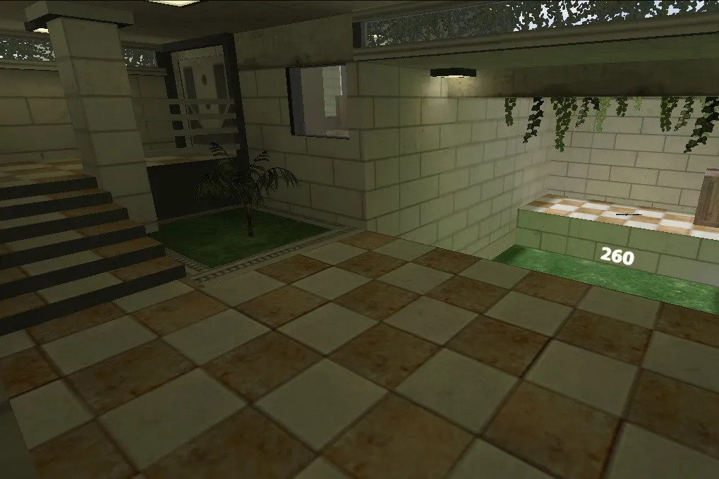 Скриншот  deathrun_summer_vf для CS 1.6: карта deathrun, точки ловушек, оптимизация и .nav для ботов