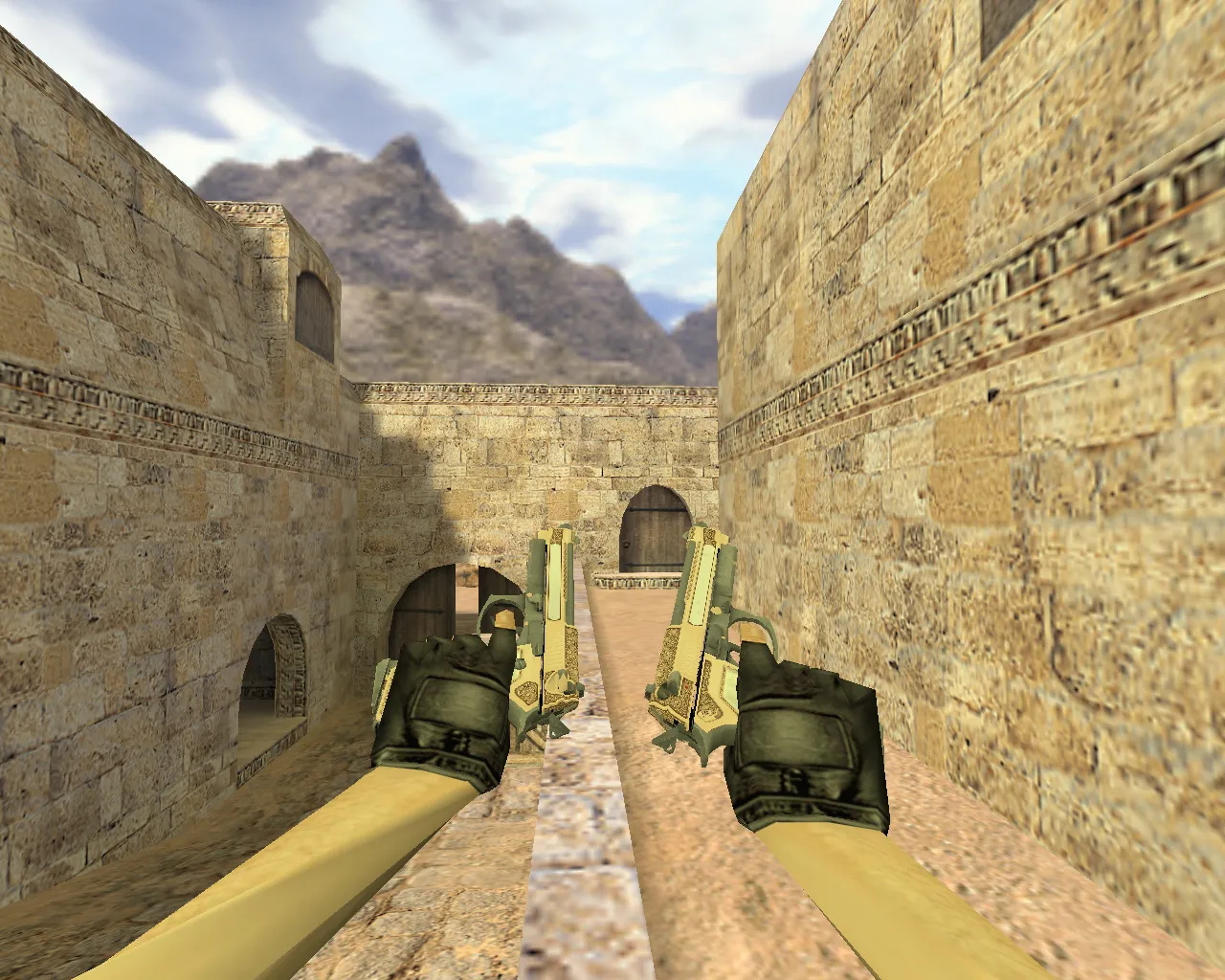 Скриншот Модель «Dual Elites Золотой картель» для CS 1.6 - высокое качество