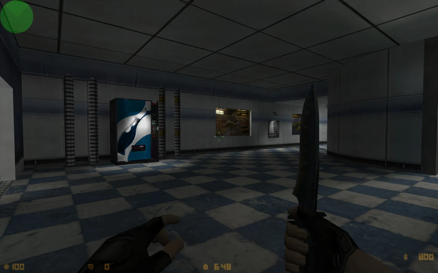 Скриншот  de_facility_czl — карта DE для CS 1.6: баланс сторон, точки, .nav и оптимизация wpoly/epoly