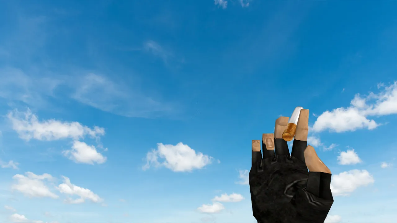 Скриншот Модель «Cigarette Grenade» для CS 1.6: v_, p_, w_ + звуки, анимация осмотра и качество текстур