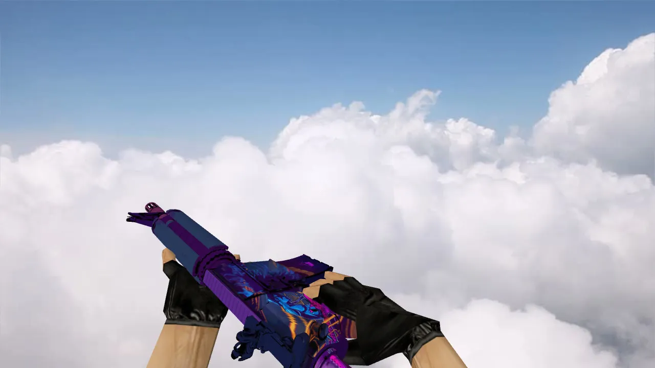 Скриншот Модель M4A1 Pop Star v_ для CS 1.6: p_ и w_ модели, звуки, анимация осмотра, качество текстур