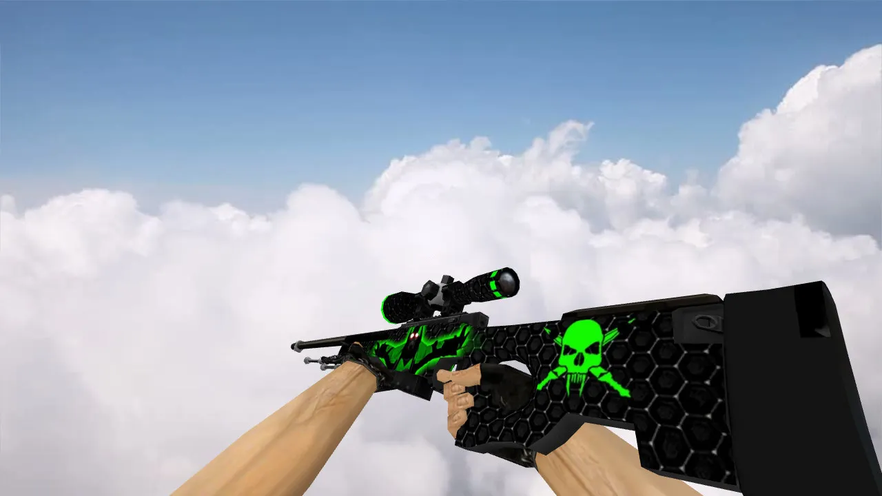 Скриншот AWP Revenant для CS 1.6 - Модель с высокой детализацией