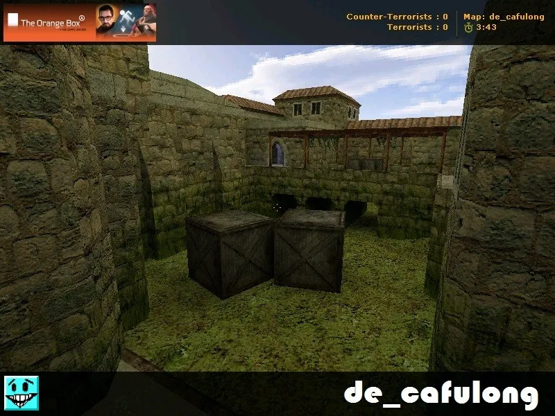 Скриншот Карта de_cafulong для CS 1.6: тактика, точки, .nav, оптимизация wpoly/epoly и сборка под сервер