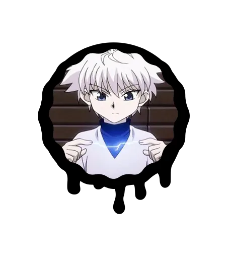 Скриншот Граффити «Киллуа Золдик» для CS 1.6 - Яркие аниме изображения в игре