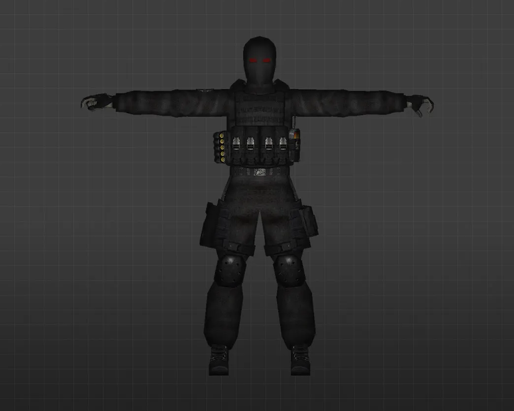 Скриншот Модель «Наемники» для CS 1.6 - Уникальные скины для игроков