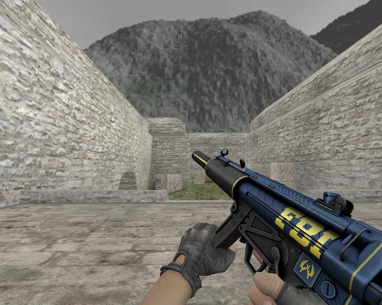 Скриншот MP5-SD «Агент» для CS 1.6 - Ваша Идеальная Модель Оружия