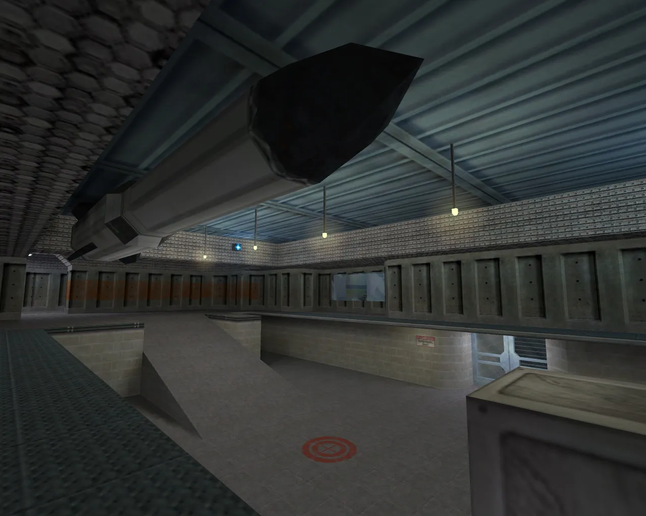 Скриншот  Карта de_nuke_next для CS 1.6: стратегии и оптимизация