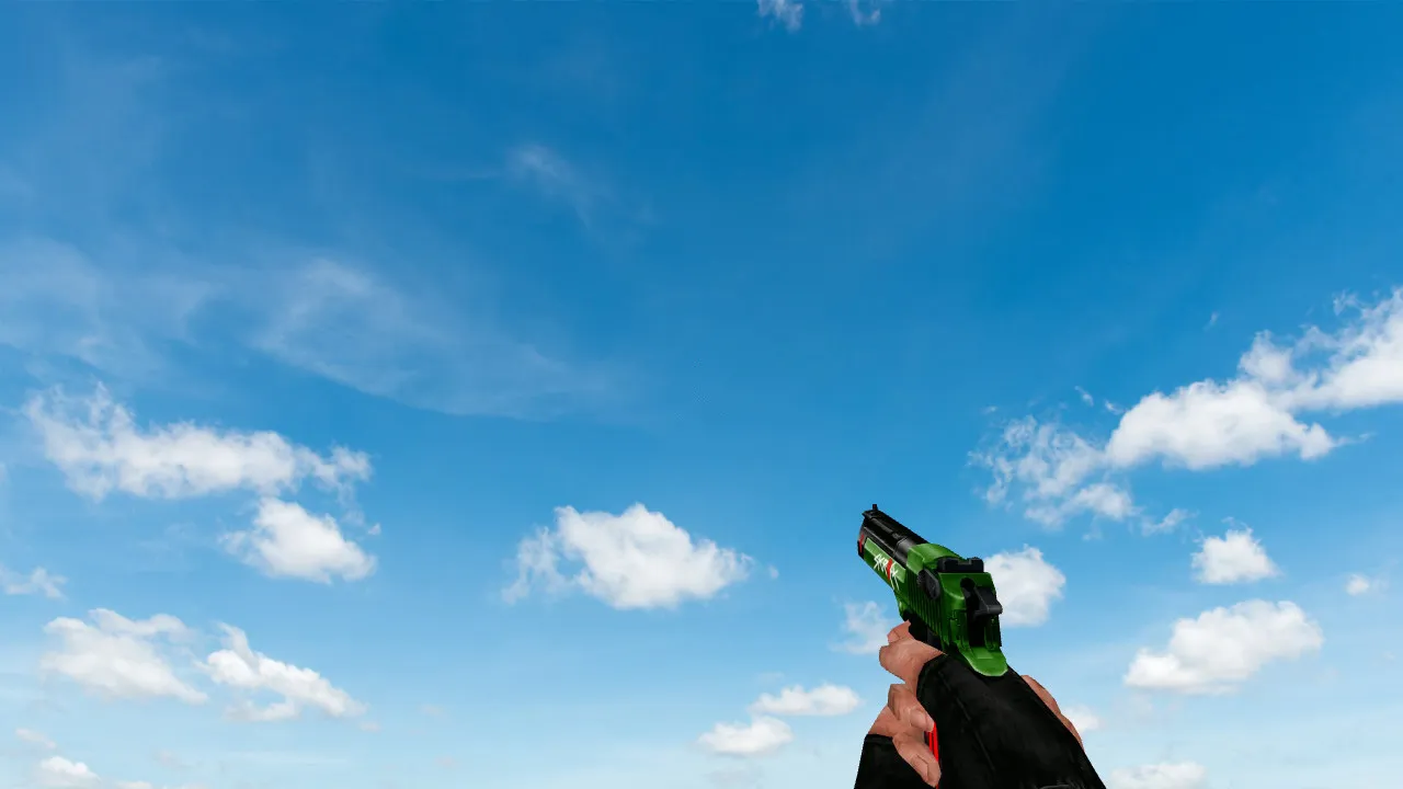 Скриншот Модель Deagle SKRILLEX Fan для CS 1.6 - Качественный скин