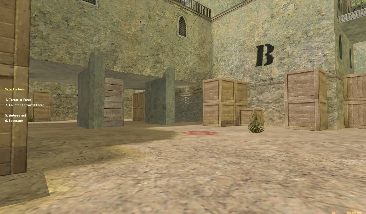 Скриншот  Карта «de_rwa_rc1» для CS 1.6 - Тактика и детали