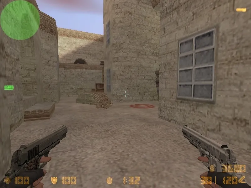 Скриншот  de_bright для CS 1.6: тактика сторон, точки, оптимизация wpoly/epoly и .nav для ботов