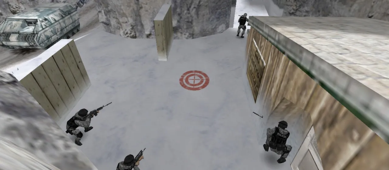 Скриншот  de_herrenberg для CS 1.6: тактика за CT/T, точки на карте, .nav и оптимизация wpoly/epoly