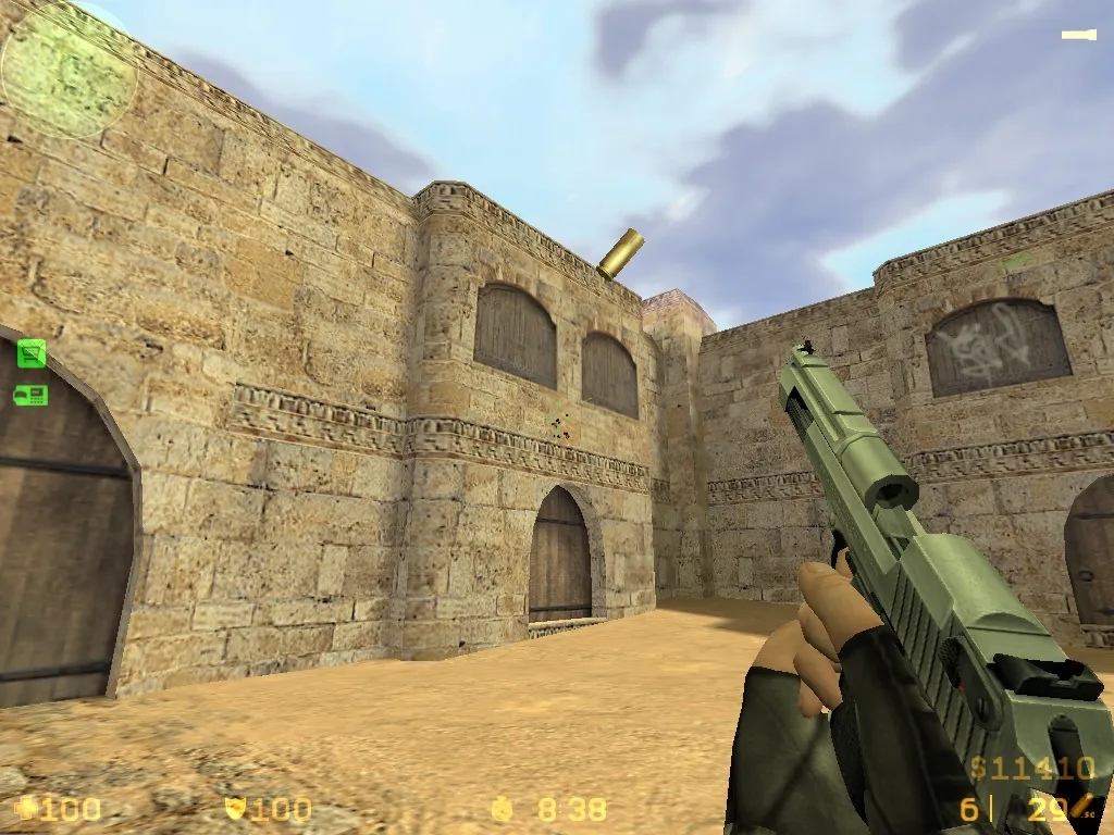 Скриншот Модель «.50 AE Shell» (гильза) для CS 1.6: v_/p_/w_ модели, звуки, анимация осмотра и качество текстур