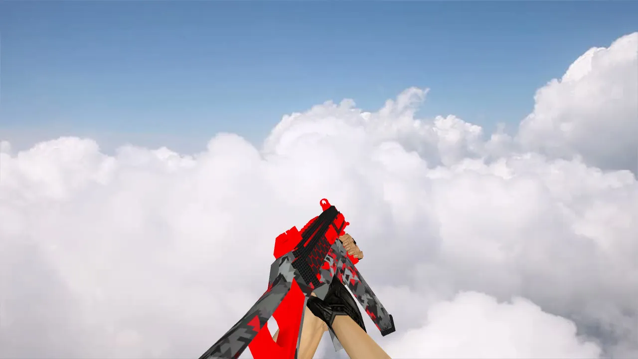 Скриншот Модель UMP-45 Agressor для CS 1.6 - Идеальный выбор для игры