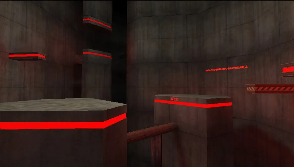 Скриншот  deathrun_jigsaw2 для CS 1.6: карта deathrun, баланс сторон, точки и .nav для ботов