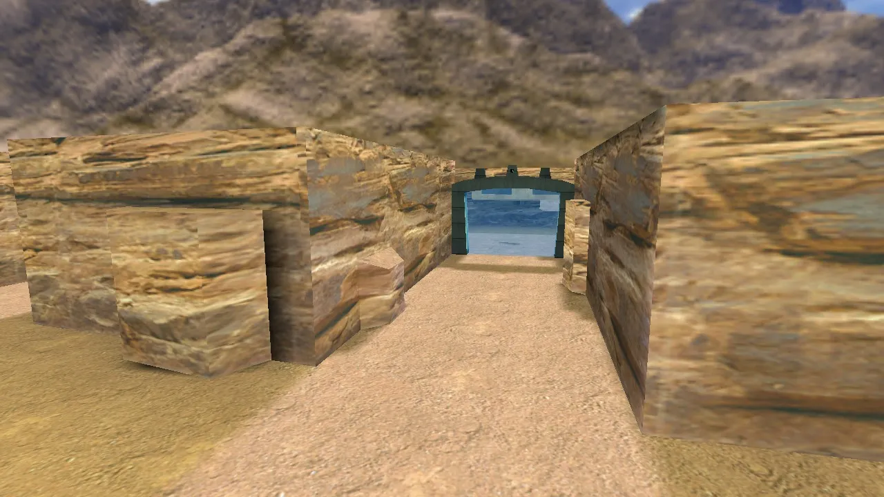 Скриншот  Карта «de_tantooine» для Counter-Strike 1.6: Тактика и баланс