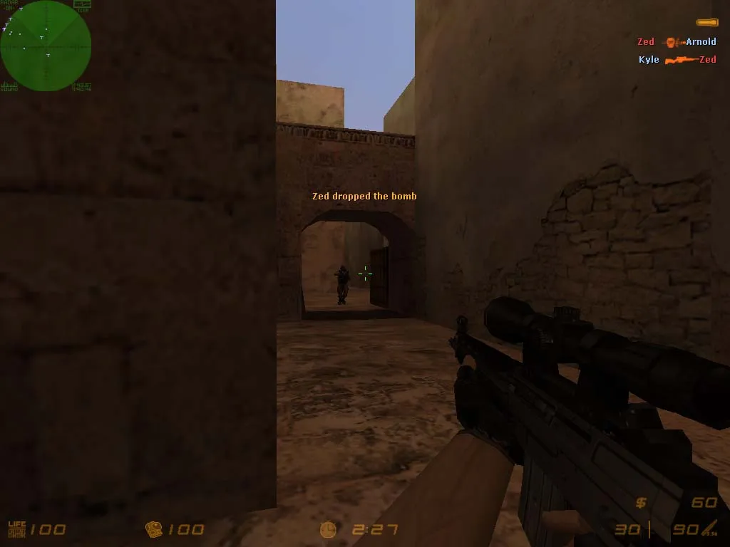 Скриншот  Карта de_mexico для CS 1.6 — Тактика и детали