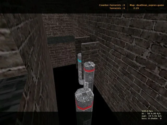 Скриншот Карта «deathrun_expres-game» для CS 1.6