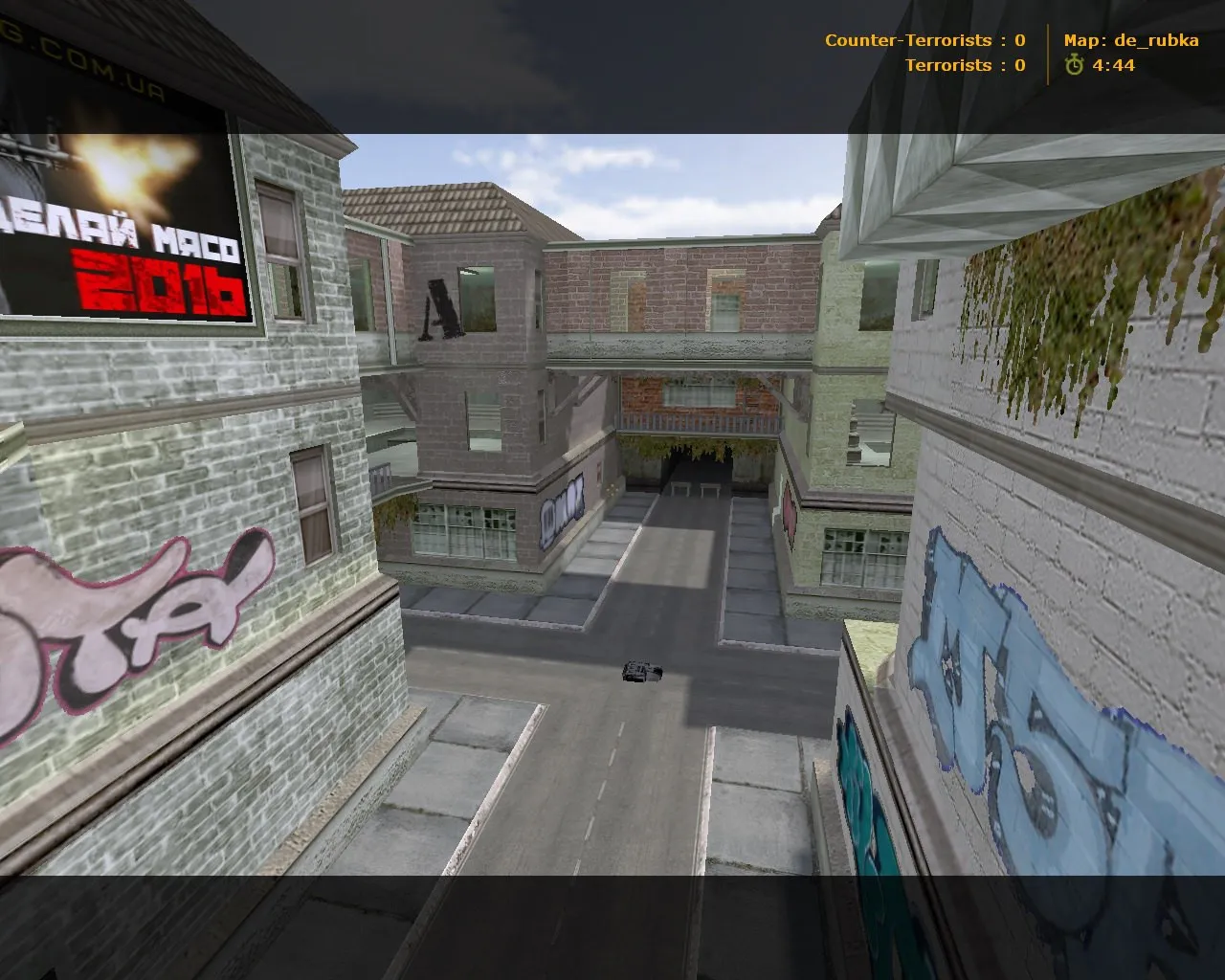 Скриншот  Карта de_rubka для CS 1.6: Тактические возможности и особенности