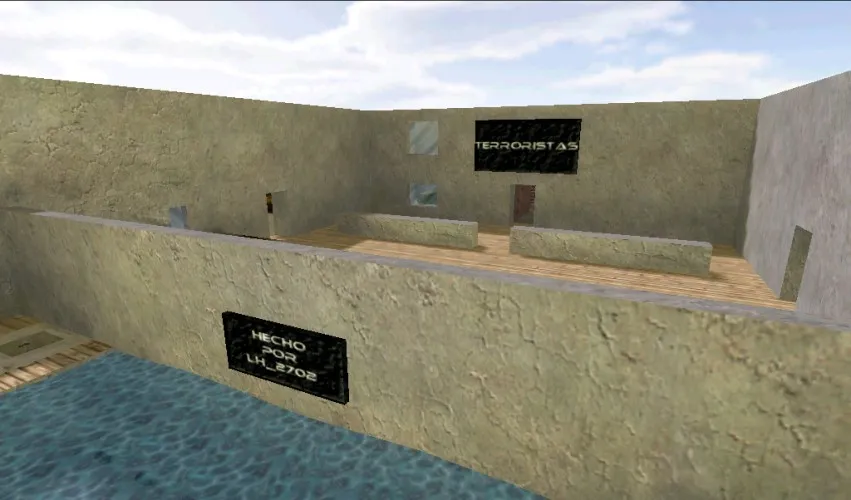 Скриншот  de_deposito для CS 1.6: настройки, тактики, .nav и оптимизация карты