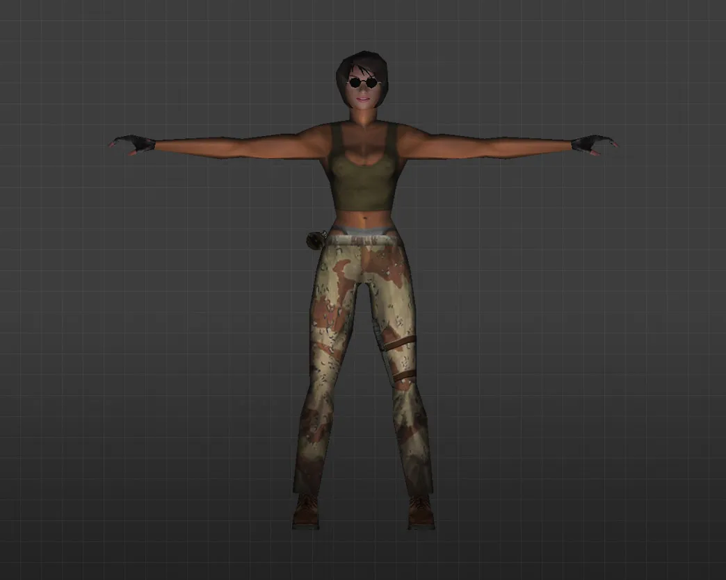 Скриншот Модель «Женщины-террористки» для CS 1.6 - Скачай и играй!