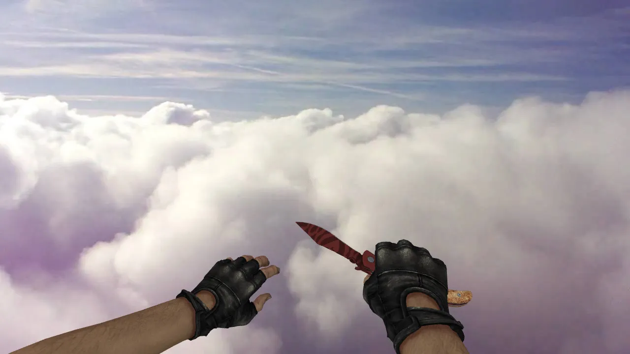 Скриншот Модель ножа «Наваха Убийство» v_ для CS 1.6: p_ w_ модели, анимация осмотра, звуки и текстуры