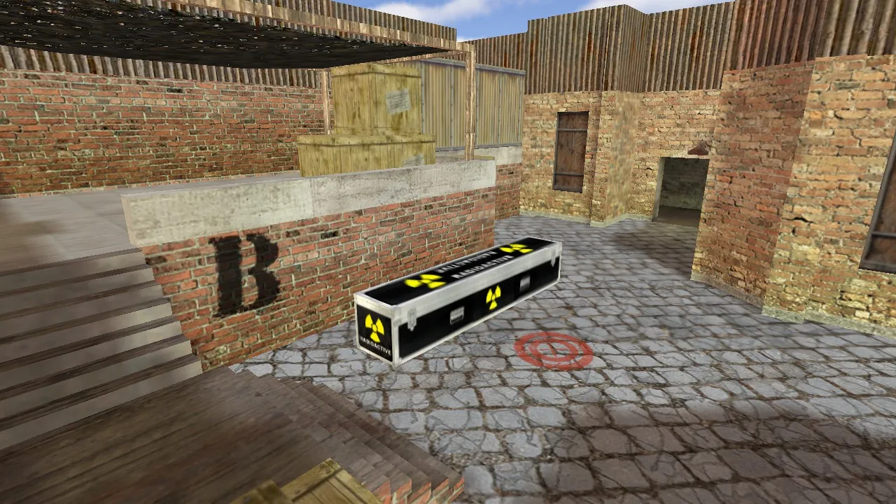 Скриншот  de_cevo_arsenal для CS 1.6: точки, раунды, .nav для ботов, оптимизация wpoly/epoly и баланс сторон