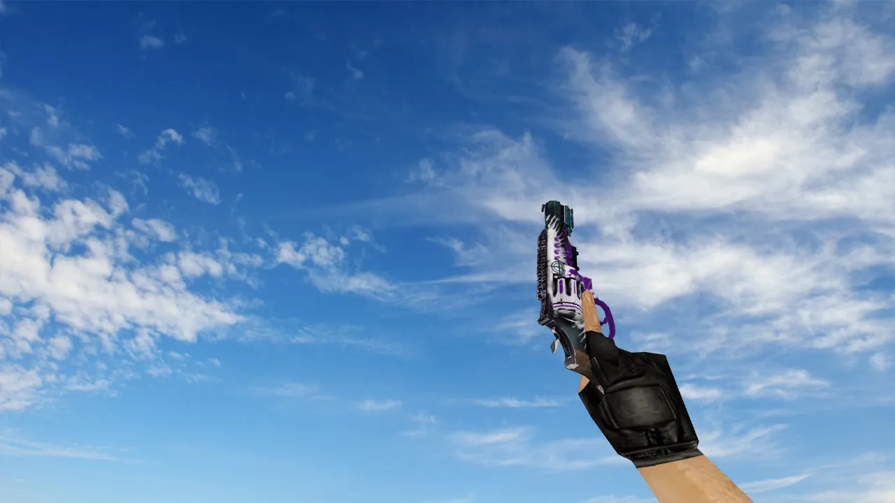 Скриншот Модель «R8 Revolver Veteran Purple» для CS 1.6: Премиум выбор