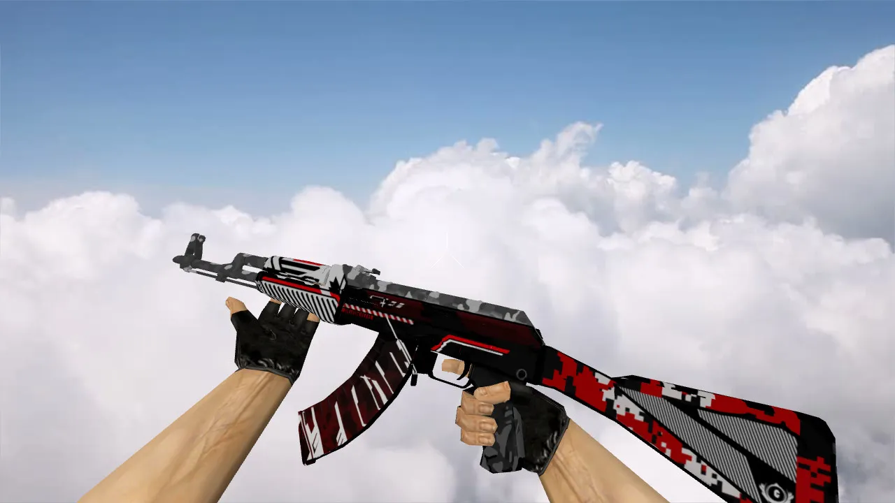 Скриншот Модель AK-47 Military Carbon для CS 1.6 - Уникальный стиль и качество